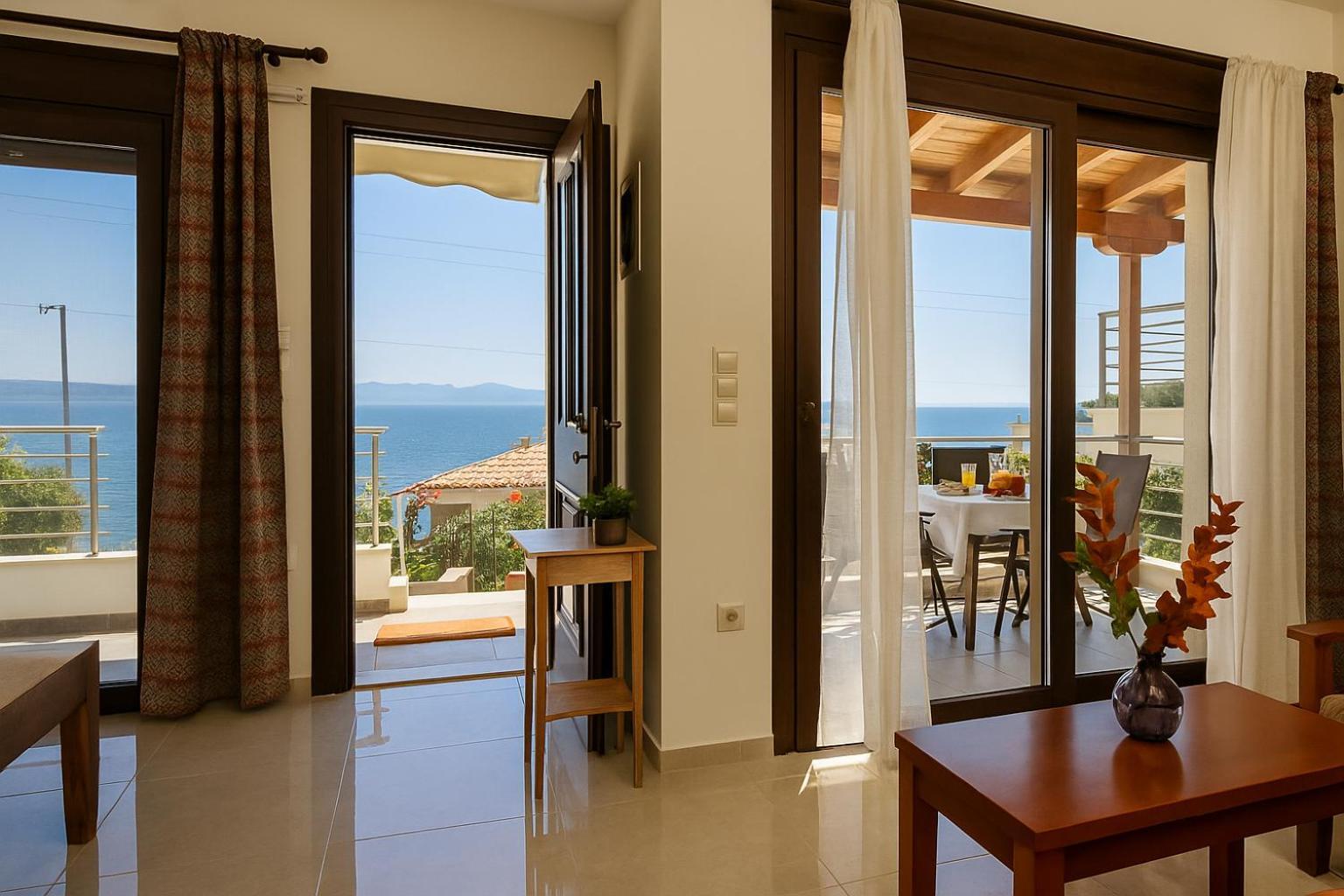 Seaside Getaway - Aelia Villa'S Dreamy Paradise Petalídhion Esterno foto